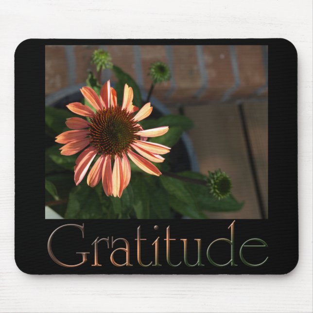 Gratitude 3 mouse pad (Front)