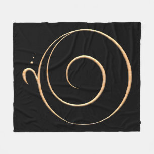 Gratitude 4 fleece blanket