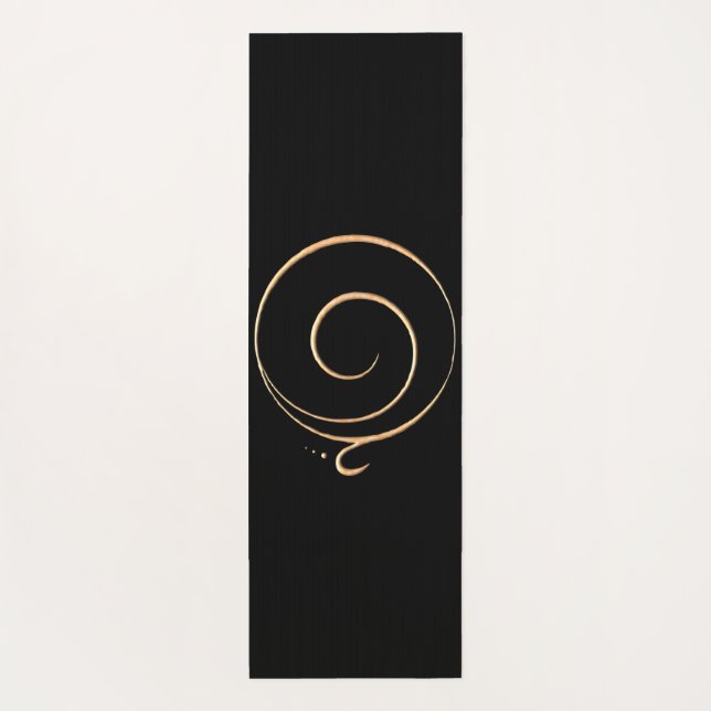 Gratitude 4 yoga mat (Back)