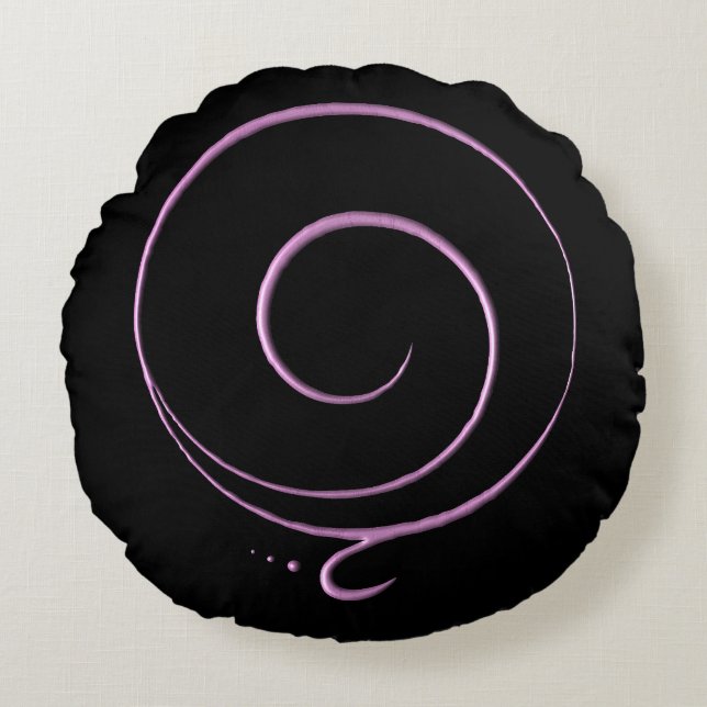 Gratitude 5 round cushion (Front)