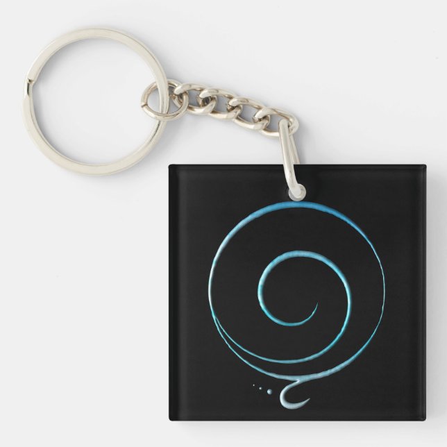 Gratitude 6 key ring (Front)