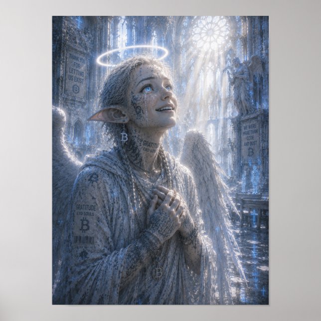 Gratitude / Angel / Silent Cathedral Poster (Front)