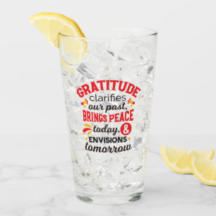 Gratitude Clarifies Our Past – Inspirational Art Glass