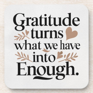 Gratitude Coaster