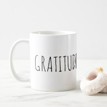 GRATITUDE COFFEE MUG