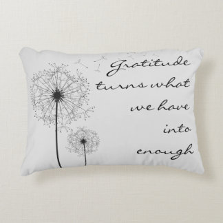 Gratitude Dandelion Pillow