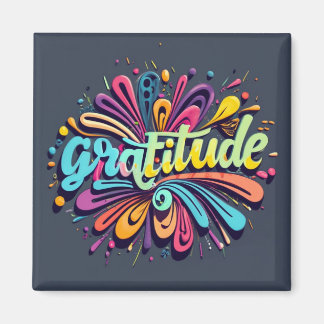 Gratitude Fridge Magnet 