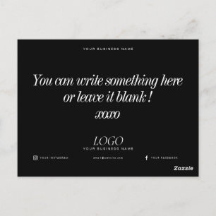 Gratitude in Business: A Sincere Thank You Postcard