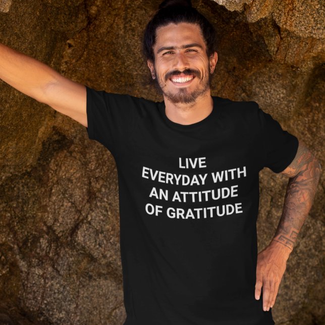 Gratitude in Faith Men's Christian T-Shirt (Creator Uploaded)