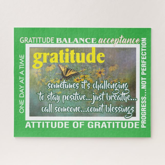 gratitude inspiration jigsaw puzzle (Horizontal)