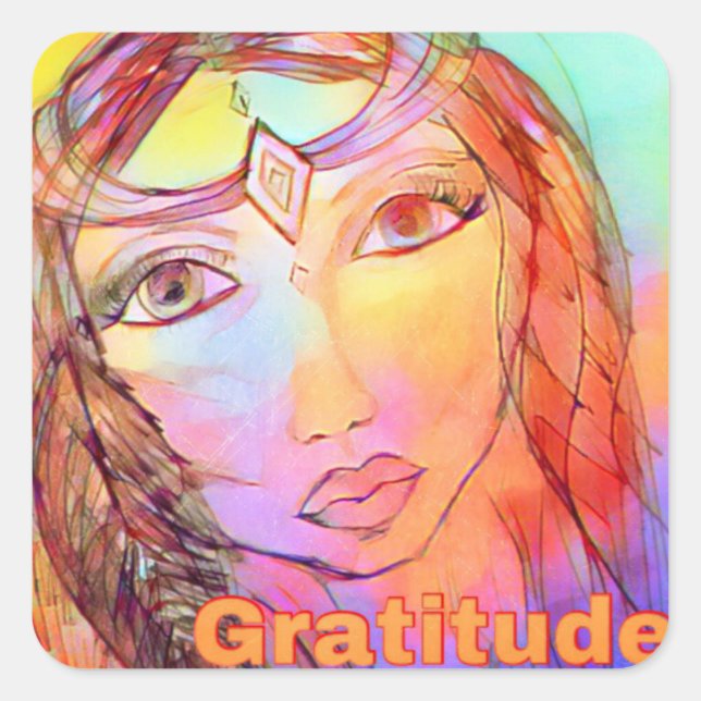 Gratitude Inspiration Stickers (Front)