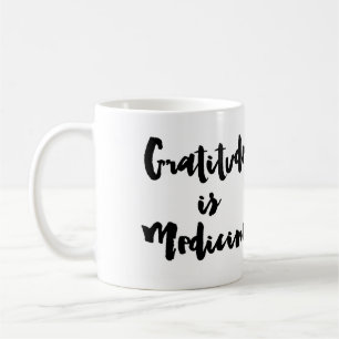Gratitude is Medicine Coffee Mug