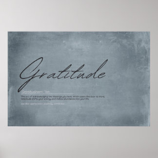 Gratitude is the Attitude: Elevate Your Life  Poster