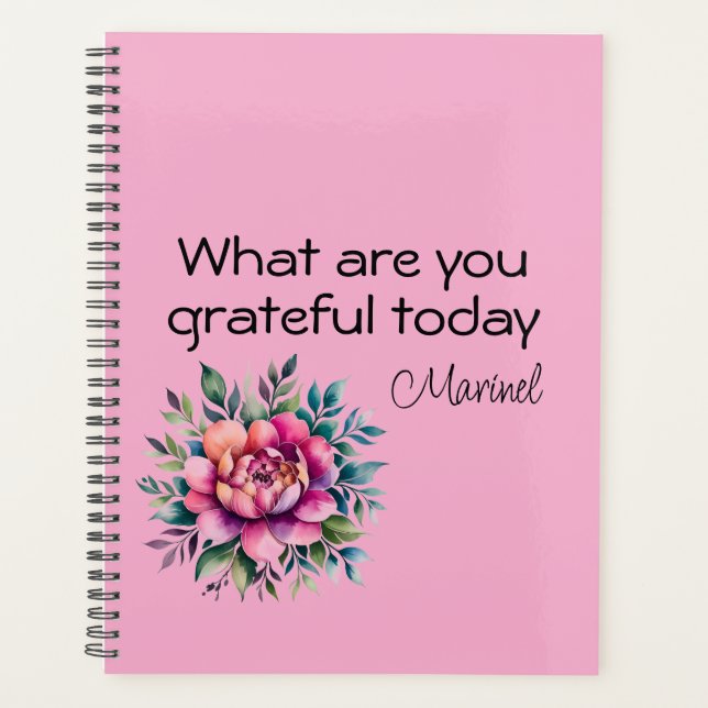 Gratitude Journal -Reflection Planner (Front)