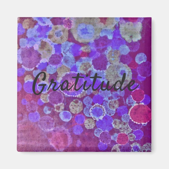 Gratitude magnet (Front)