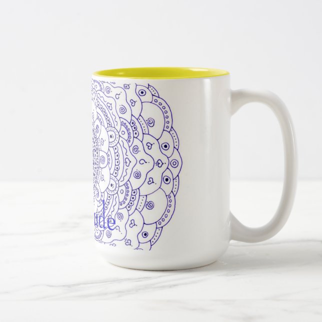 Gratitude Mandala Mug (Right)