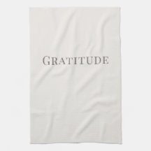 Gratitude – Minimal Typography Design