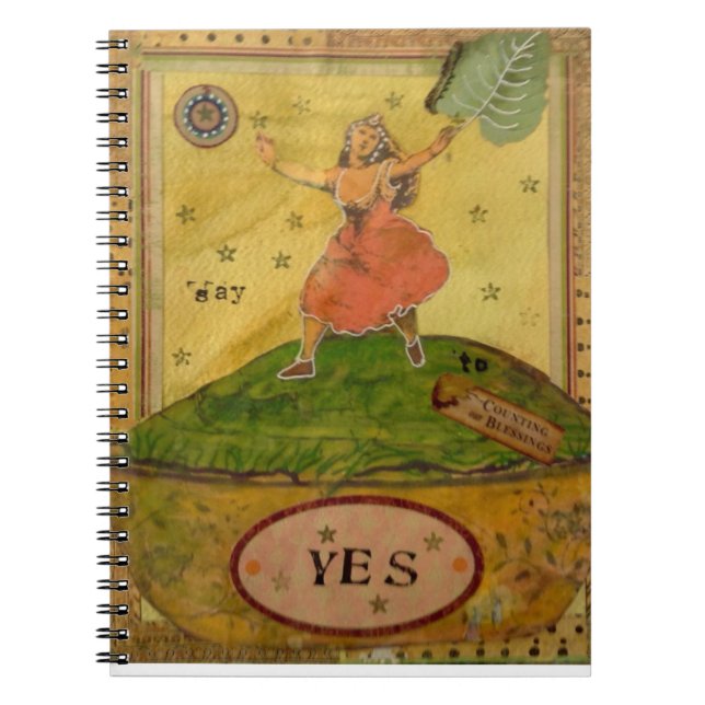 Gratitude Notebook Counting Blessings (Front)