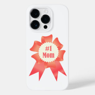 Gratitude Number One Mum winner award ribbon Case-Mate iPhone 14 Pro Case