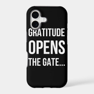 Gratitude Opens The Gate inspirational quote