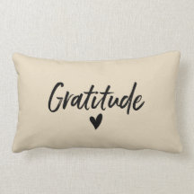 GRATITUDE pillow