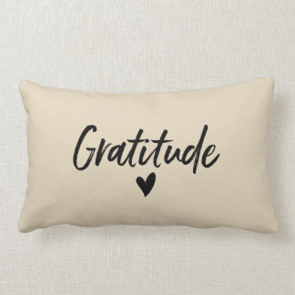 GRATITUDE pillow