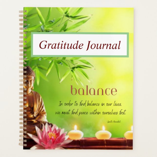 GRATITUDE PLANNER (Front)