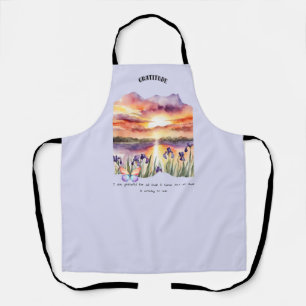 Gratitude Positive Affirmation  Apron