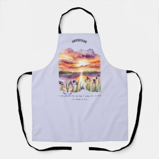 Gratitude Positive Affirmation  Apron