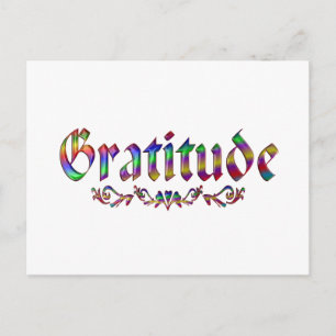 Gratitude Postcard