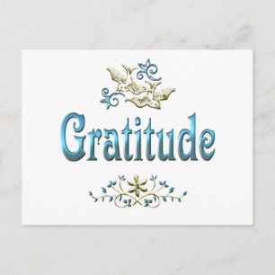 GRATITUDE POSTCARD