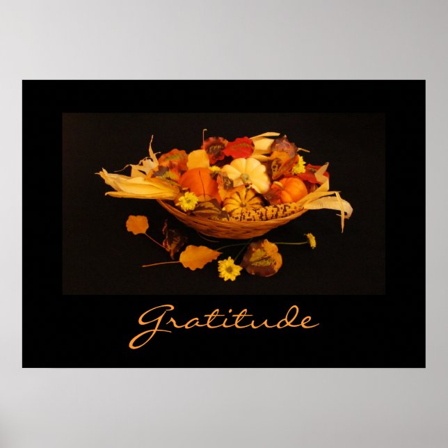 Gratitude Poster (Front)