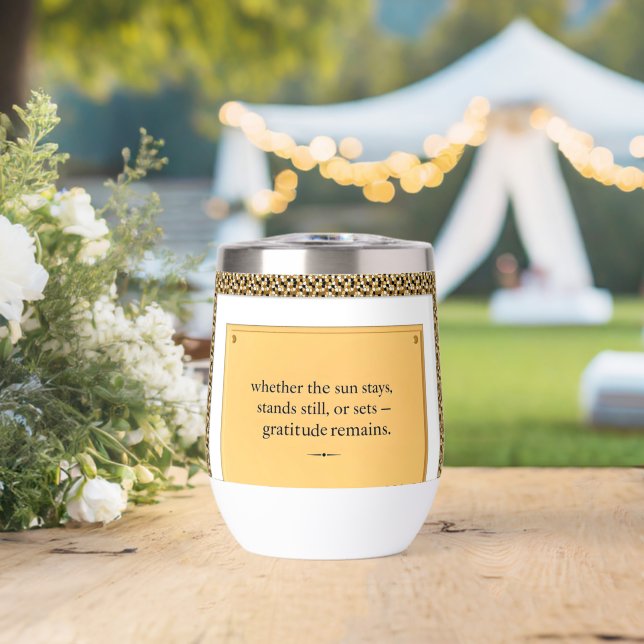 Gratitude Remains: Wherever You Stand, Be Grateful (Wedding (Rotated))