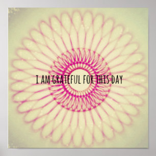 Gratitude Square Poster