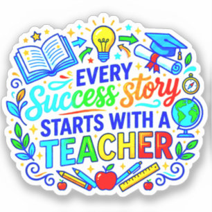 (Gratitude, Success Quote) Teacher Appreciation