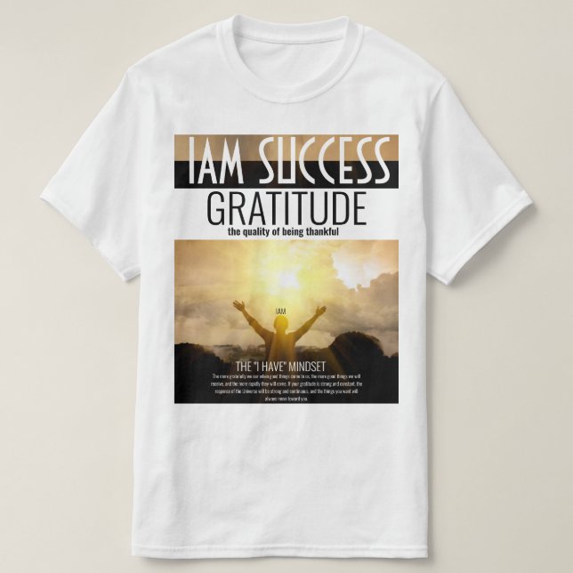 GRATITUDE T-Shirt (Design Front)
