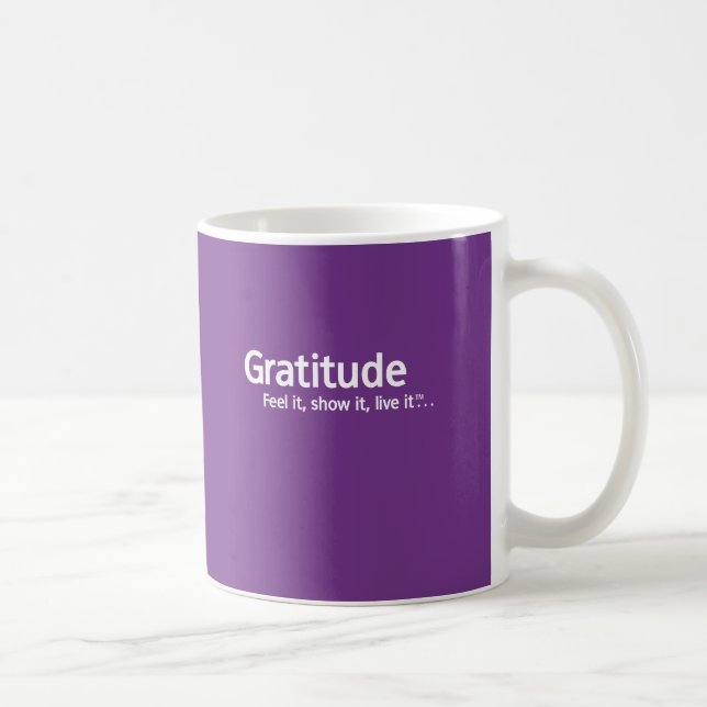 Gratitude - Thought Shapers™ Coffee Mug (Right)