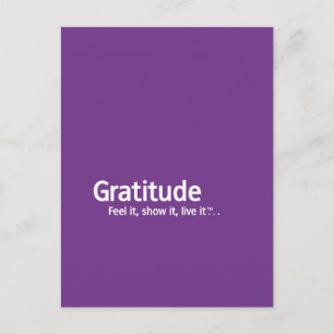 Gratitude - Thought Shapers™ Postcard