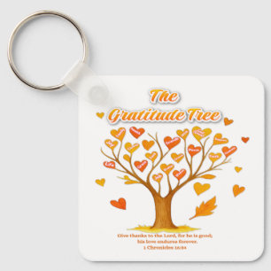 'Gratitude Tree' Keychain