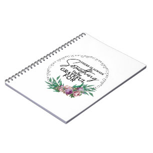 Gratitude Vibes Notebook