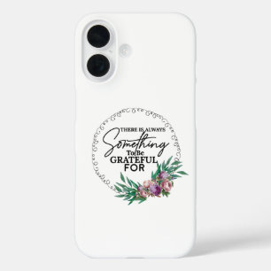 Gratitude Vibes- White iPhone 16 Case