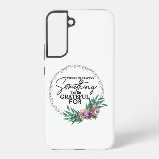 Gratitude Vibes White Samsung Galaxy Case