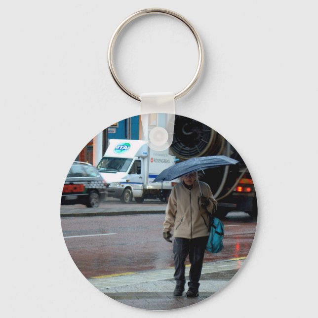 Grått och trist key ring (Front)