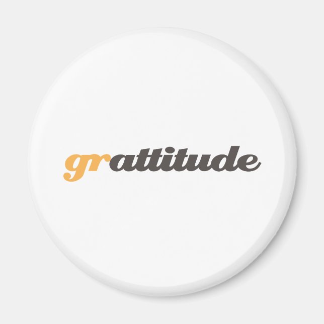 grattitude magnet (Front)