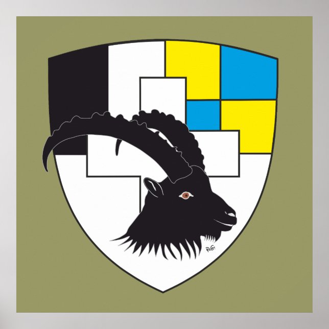 Graubünden Grigioni Grischun Poster (Front)