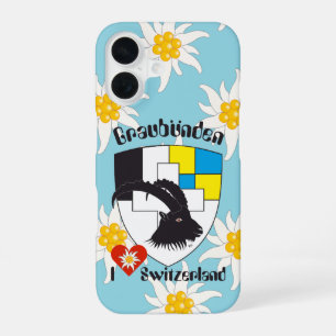 Graubünden Grischun Grigioni Appel iPhone Hüllen 16 Case
