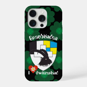 Graubünden Grischun Grigioni Appel iPhone Hüllen 15 Pro Case
