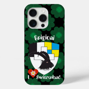 Graubünden Grischun Grigioni Appel iPhone Hüllen 15 Pro Case