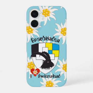 Graubünden Grischun Grigioni iPhone Hüllen 16 Case