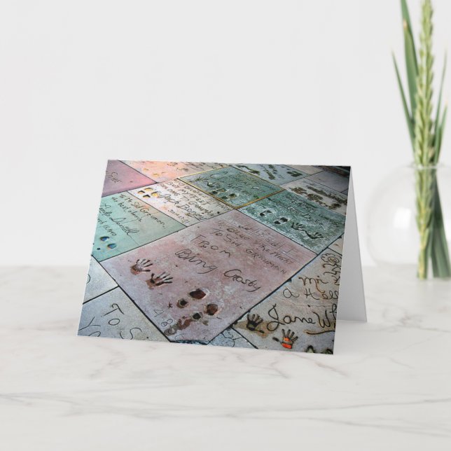 graumann's chinese theatre card (Front)